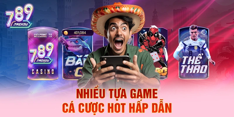 Kho game cá cược đa dạng tại st666
